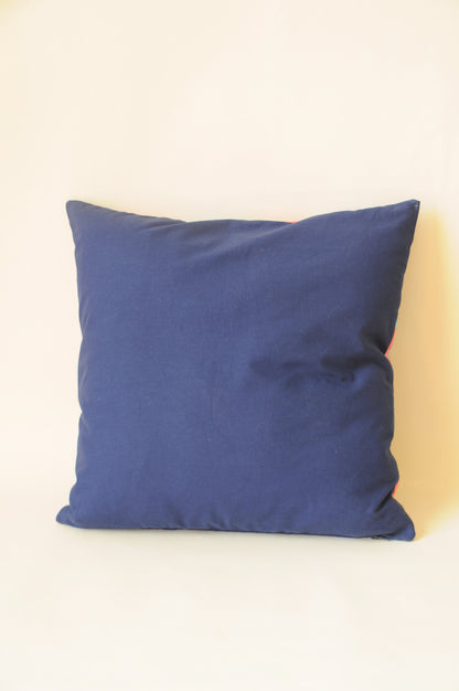 COUSSIN IMPRIMÉ MOTIF FLORAL MULTICOLORE